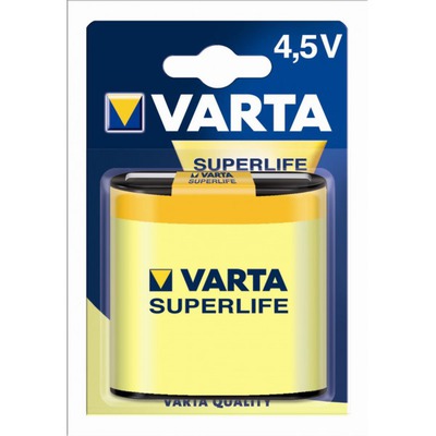 Батарейка Батарея VARTA SUPERLIFE 3R12 2012 BL1 (фото, вид 2)