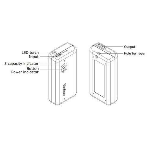    Power Bank 2600 mAh YB-611 5  (,  7)