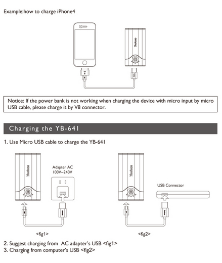    Power Bank 8800 mAh YB-641  (,  3)