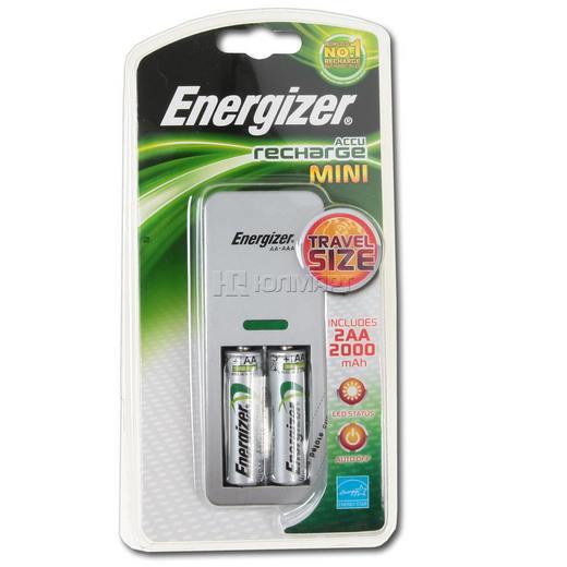     Energizer Mini Charger + 2AA2000mAh 630932/633116 BL1 ()