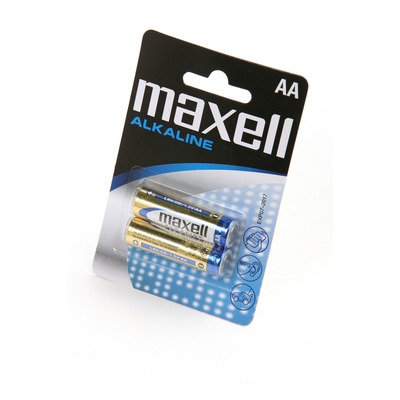Батарейка бытовая стандартных типоразмеров MAXELL Alkaline LR6 BL2