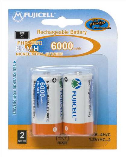  Fujicell NiMH Rechargeable C6000mAh bl2 FHR-4H/C