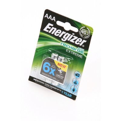   Energizer Recharge Extreme AAA 800mAh BL2