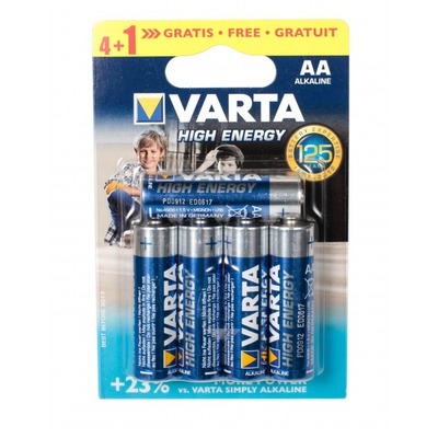     VARTA HIGH ENERGY 4906 4+1 BL5