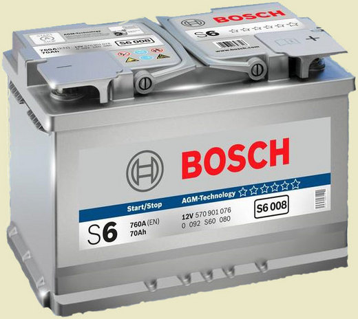    Bosch S6 AGM HighTec 95  850  . . S6002 595901 G14 353*175*190