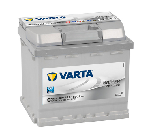    Varta Silver Dynamic C30 54  530 A  . 554400 207*175*190