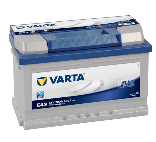    Varta Blue Dynamic 72  680 A  . E23 572409 () 278*175*175