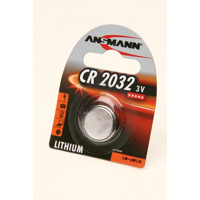 Батарейка дисковая литиевая ANSMANN 5020122 CR2032 BL1