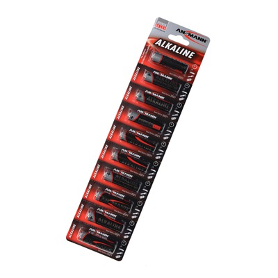 Батарейка бытовая стандартных типоразмеров ANSMANN RED 1512-0021 LR6 BL10