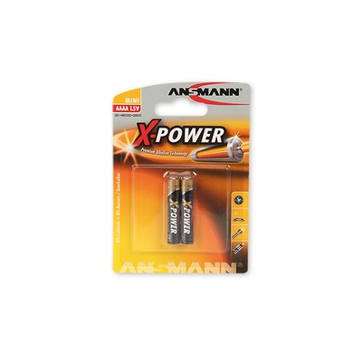   ANSMANN X-POWER 1510-0005 AAAA BL2
