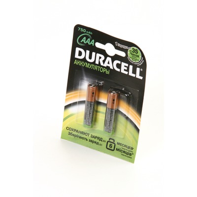  Ni-MN DURACELL HR03 AAA 750mAh BL2