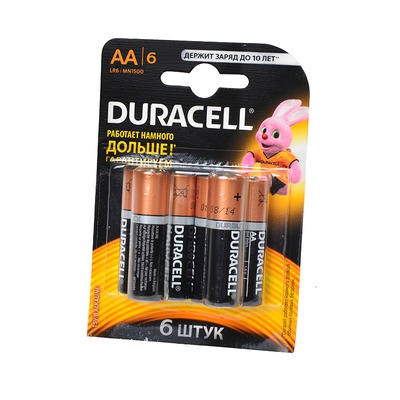     DURACELL LR6 BL6