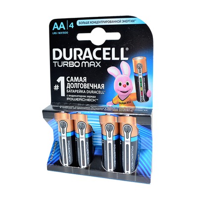     DURACELL TURBO MAX LR6 BL4 NEW