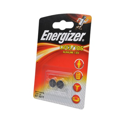    Energizer Alkaline LR43/186 BL2