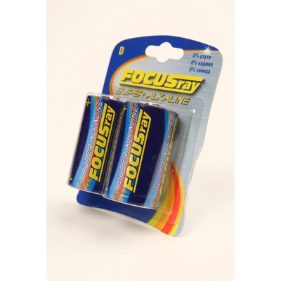     FOCUSray Super Alkaline LR20 BL2