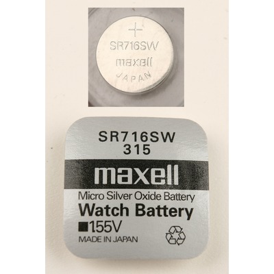  -  MAXELL SR716SW 315