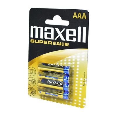     MAXELL Super Alkaline LR03 BL4