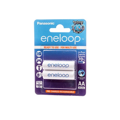   Panasonic eneloop BK-3MCCE/2BE 1900mAh AA BL2