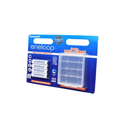   Panasonic eneloop BK-4MCCEC4BE 750mAh AAA + BL4