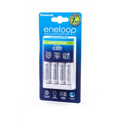   Panasonic eneloop K-KJ17MCC40E Advanced Charger + 4AA1900mAh BL1