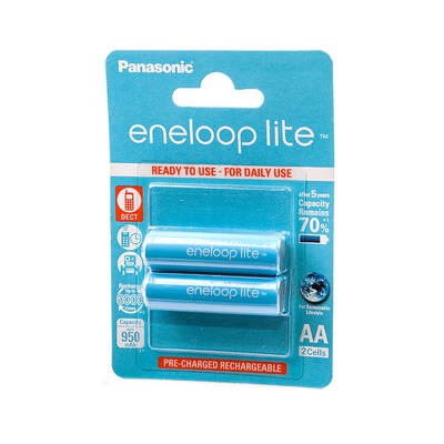   Panasonic eneloop lite BK-3LCCE/2BE 950mAh AA BL2