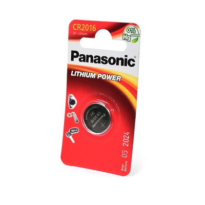    Panasonic Lithium Power CR-2016EL/1B CR2016 BL1 NEW