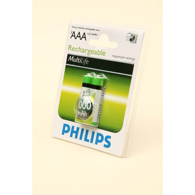  Ni-MN PHILIPS HR03 1000mAh BL2