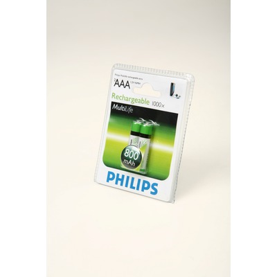  Ni-MN PHILIPS HR03 800 mAh BL2