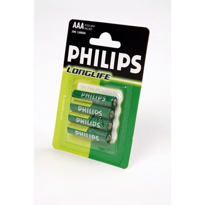     PHILIPS LONGLIFE R03 BL4