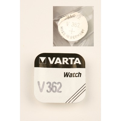 Батарейка серебряно-цинковая часовая VARTA 362