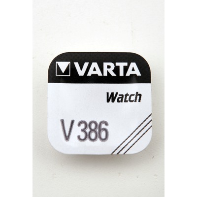 Батарейка серебряно-цинковая часовая VARTA 386