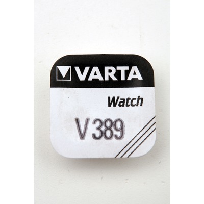 Батарейка серебряно-цинковая часовая VARTA 389