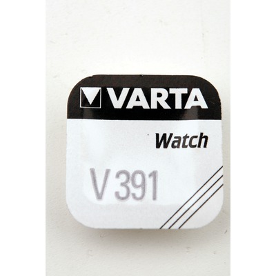 Батарейка серебряно-цинковая часовая VARTA 391