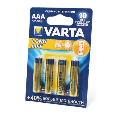     VARTA LONGLIFE 4103 LR03 BL4