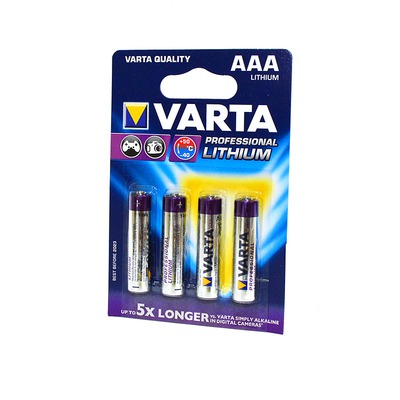     VARTA PROFESSIONAL LITHIUM 6103 FR03 BL4