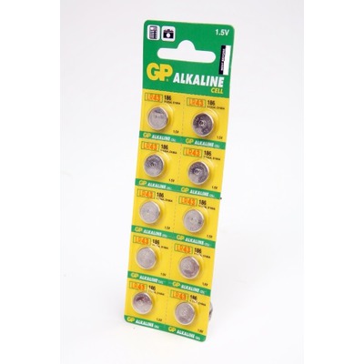 Батарейка алкалиновая часовая GP Alkaline cell 192-C10 AG3 BL10