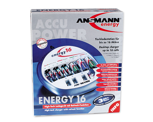     ANSMANN ENERGY 16 5207123 BL1 ()