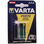 Аккумулятор цилиндрический Аккумулятор VARTA 1000 mAh AAA 5703 Professional Accu 2BP