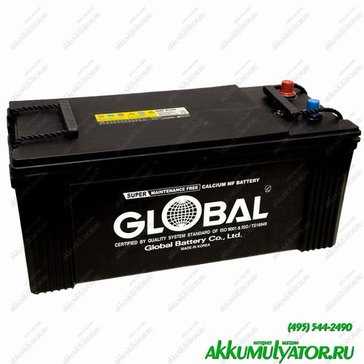 Аккумулятор GLOBAL АКБ GLOBAL SMF N150(145G51R)