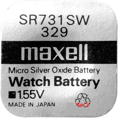 Батарейка Элемент питания MAXELL SR731SW 329