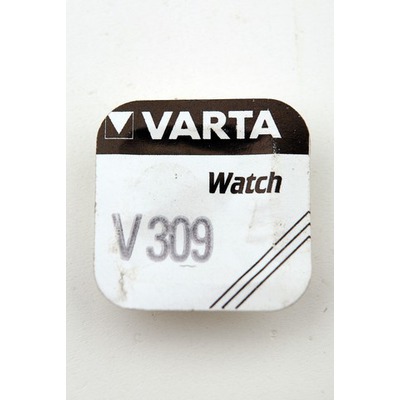 Батарейка серебряно-цинковая часовая VARTA 309