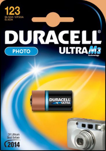    DURACELL 123 ULTRA BL1