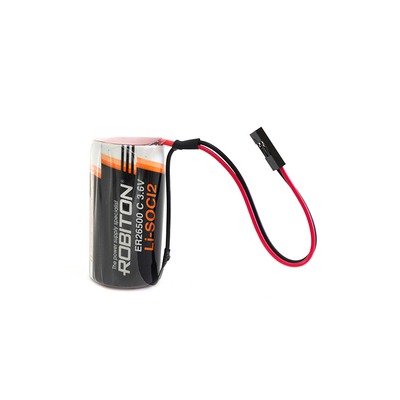 Батарейка литиевый спецэлемент ROBITON ER26500-DP С с коннектором