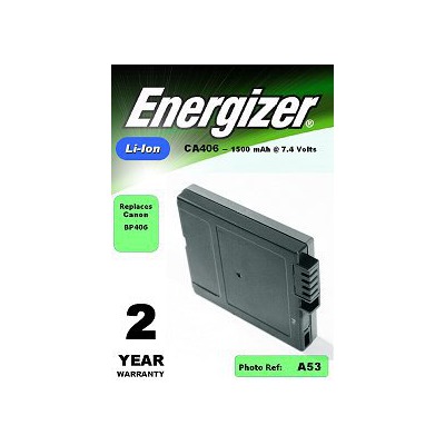      Energizer CA406 (Canon BP-406) / BL1 /Li 1500/7.4V