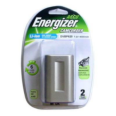      Energizer DVBP620 (Panasonic CGR-V620) / BL P/Li4000/7.2V