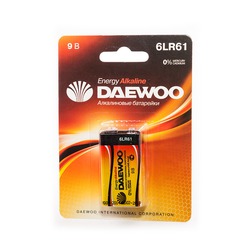     DAEWOO ENERGY Alkaline 6LR61EA-1B 6LR61 BL1