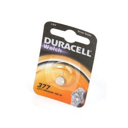 Батарейка серебряно-цинковая часовая DURACELL 377 BL1