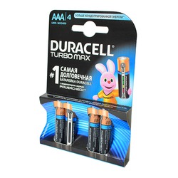     DURACELL TURBO MAX LR03    BL4