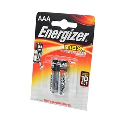     Energizer MAX+Power Seal LR03 BL2