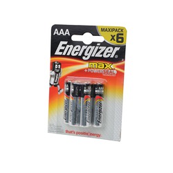     Energizer MAX+Power Seal LR03 BL6